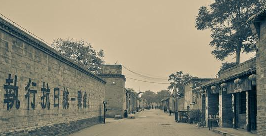 地道戰遺址標語